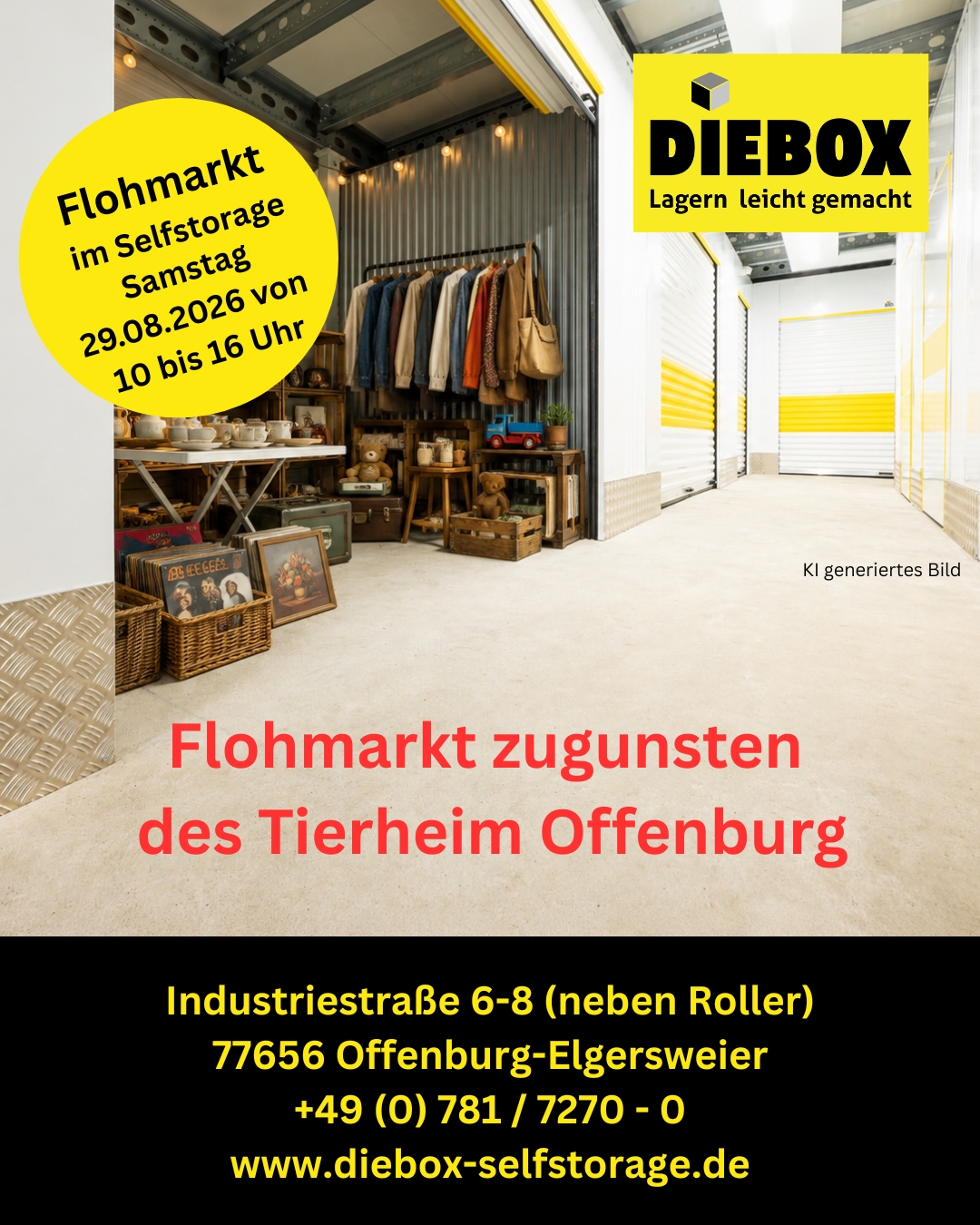 Flohmarkt im Selfstorage